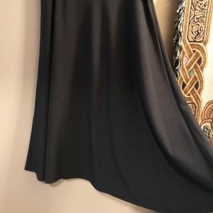 Heather grey A-line skirt